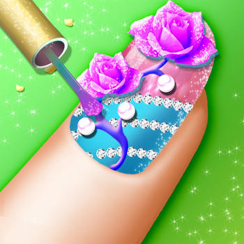 Princess Salon-crazy nails !! 遊戲 App LOGO-APP開箱王