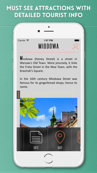 【免費旅遊App】Warsaw Travel Guide with Offline City Street and Metro Maps-APP點子