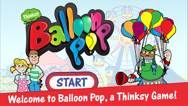 【免費教育App】Thinksy Balloon Pop-APP點子