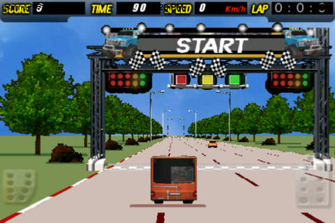 3D Parking Bus Racing  - Free race simulation game for boys and girls screenshot 3