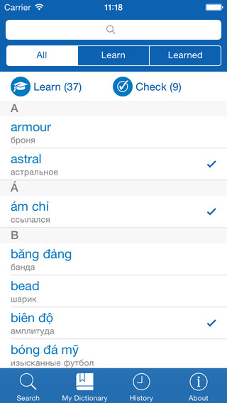 【免費教育App】Vietnamese <> Russian Dictionary + Vocabulary trainer-APP點子