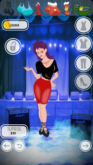 New Rock Star Diva Dress Up Pro - awesome fashion girl dressing game