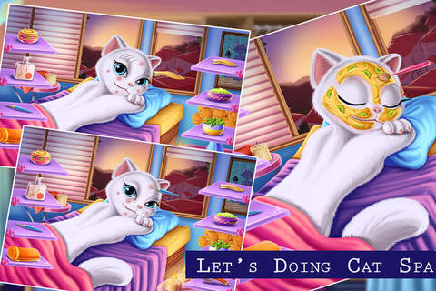 Free Cat Massage - Spa And Make Up Game screenshot 4