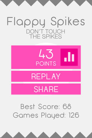 Flappy Spikes - Don't Touch The Spikes screenshot 4