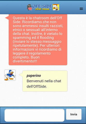 Chat OffSide screenshot 3