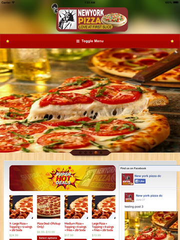 免費下載生活APP|Newyork Pizza DC app開箱文|APP開箱王