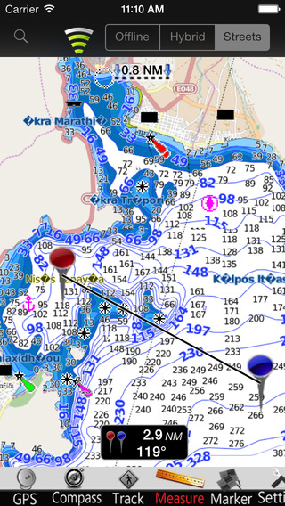 免費下載交通運輸APP|Greece West GPS Nautical charts app開箱文|APP開箱王