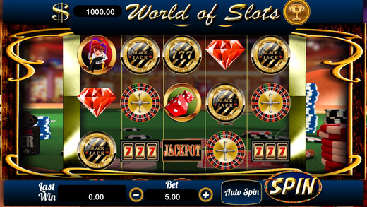 AAA 2015 World of Slots Tour - Free Casino Machine with Big Wins Bonus Wild Payouts