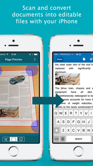 IRIScan to Word – Paper to editable Word Scanner OCR Converter