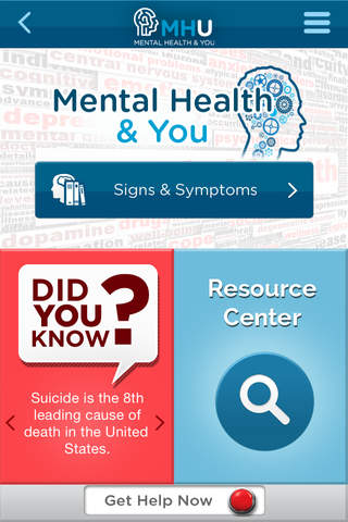 MHU - Mental Health & You screenshot 2