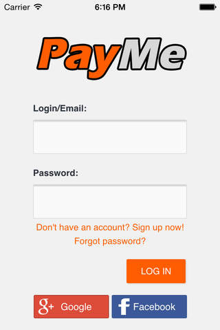PayMe App screenshot 2