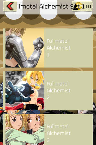 Jigsaw Manga & Anime Hd  - “ Japanese Steel Puzzle Collection Of Fullmetal Alchemist For Kids “ screenshot 3