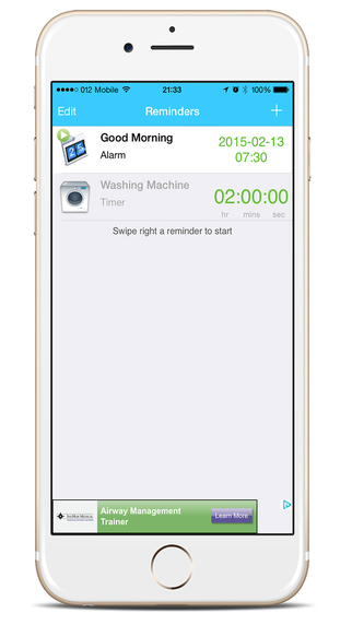 【免費工具App】Remind Me - Free Reminders and Timers app-APP點子