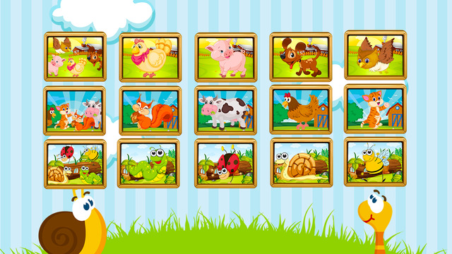 【免費遊戲App】My Little Funny Farm Animals for Tots: Endless Shape Builder Puzzle at School - Moojoy-APP點子