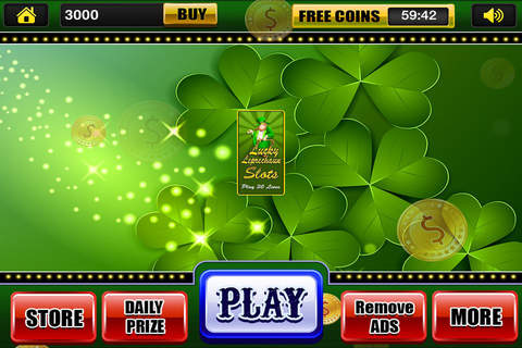 All in Fun Lucky Leprechaun with Gold Mirrorball Slot Machine - Big Jackpot Hit it Craze Casino Free screenshot 3