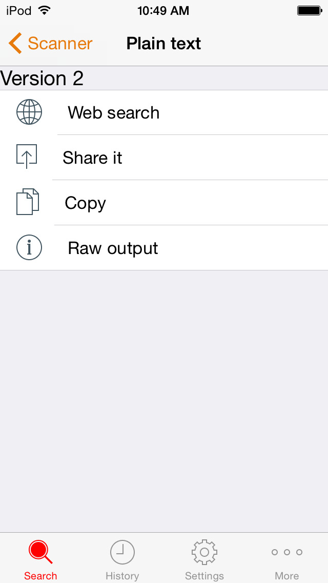 eHandy QR Scanner - Quick QR Code Reader and Barcode Scanner