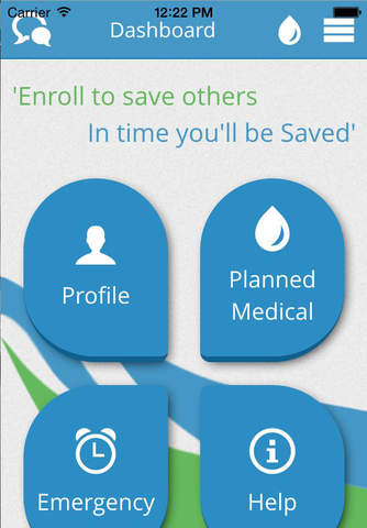 Panic Button – Connecting blood donor and receiver. screenshot 3