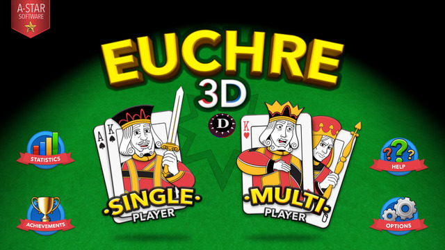 【免費遊戲App】Euchre 3D-APP點子