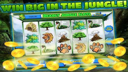 Deadly Jungle Jackpot Slots with Vegas Roulette Adventure