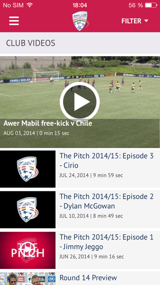 【免費運動App】Adelaide United Official App-APP點子