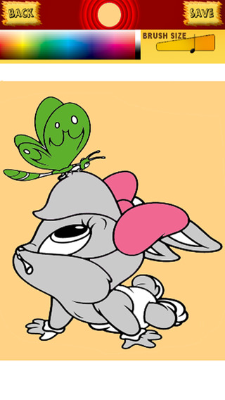 Coloring Game Baby Looney Toon Edition