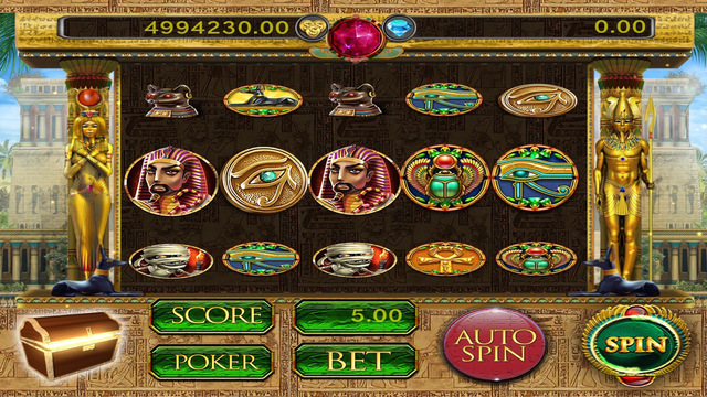 【免費遊戲App】FREE Pharaoh Casino: Poker and Slot Machine-APP點子