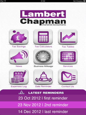 【免費財經App】Lambert Chapman Tax Tools-APP點子