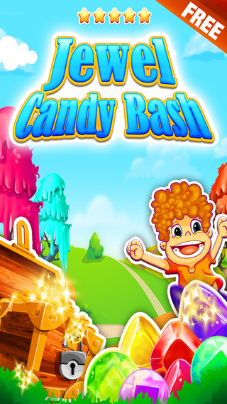 Jelly Candy Bash - be an alien pop match-3 splash and blast sa-ga monsters