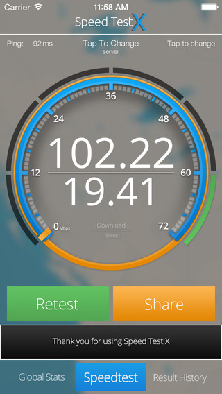 Speed Test X - WiFi Mobile Connection Performance Test