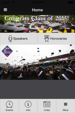 UPenn 2015 Commencement App for Penn Parents screenshot 2