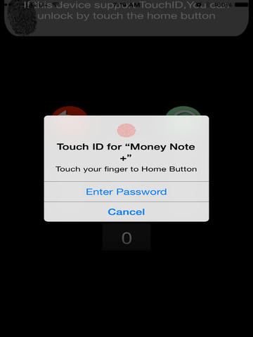 【免費生產應用App】Money Note with FingerID-APP點子