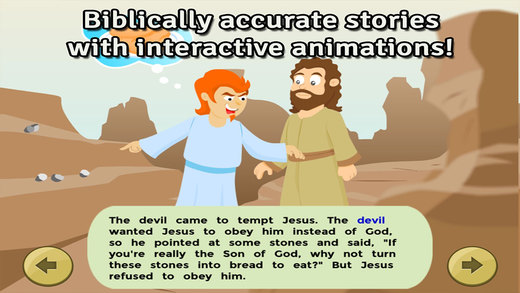 【免費書籍App】Life of Jesus: Baptism - Bible Story, Coloring, Singing, and Puzzles for Kids-APP點子