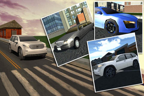 Crazy City Car Driver Simulator 3D - Rush the sports vehicle & drive through the traffic screenshot 3