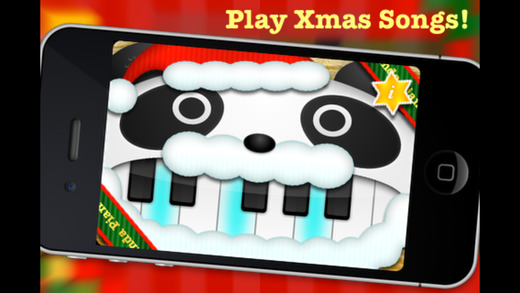 Panda Piano Xmas