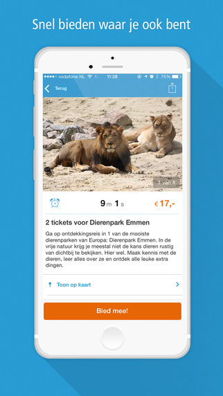 【免費旅遊App】VakantieVeilingen - Dagje uit-APP點子