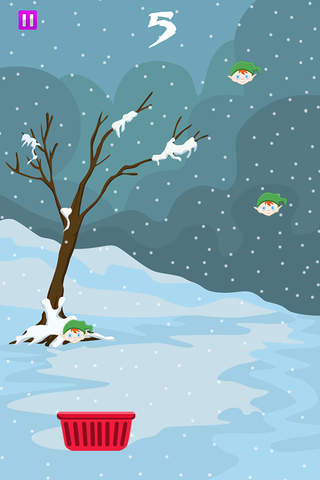 Catch the Elves - Snow Spinner Game screenshot 2