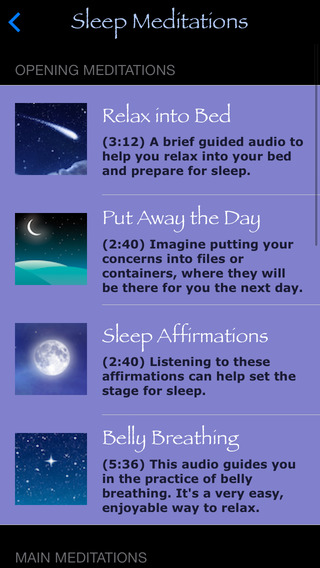 【免費健康App】iSleep Easy - Meditations for Restful Sleep-APP點子