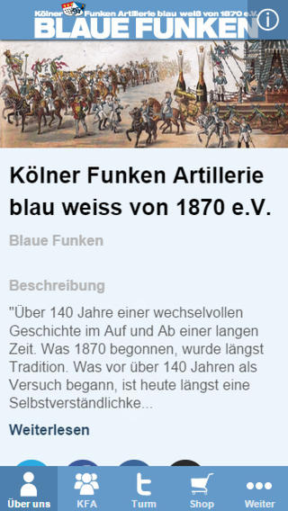 免費下載社交APP|Kölner Funken Artillerie blau weiß von 1870 e.V. app開箱文|APP開箱王