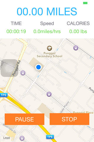 Running & walking tracker (free) screenshot 2