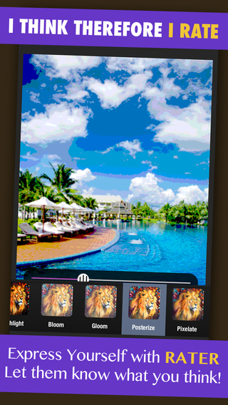 【免費攝影App】Rater - I Think Therefore I Rate Photo Stamper and Editor-APP點子