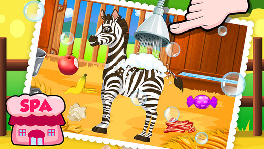 【免費遊戲App】My Little Zebra - Zoo Animal Doctor Salon-APP點子