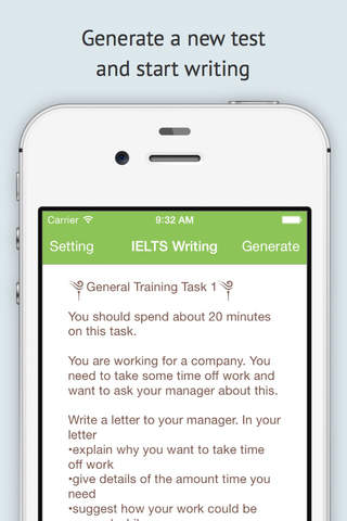IELTS Writing Generator screenshot 3