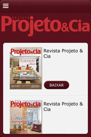 Revista Projeto & Cia screenshot 2