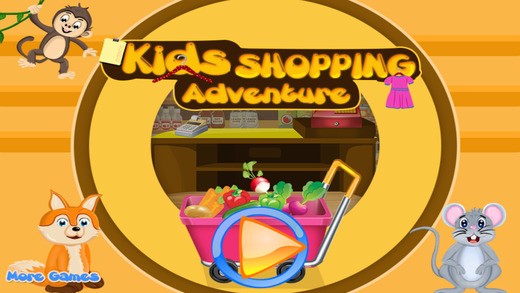 Kids Shopping Adventure - Mall shopping spree and crazy clean up fun game