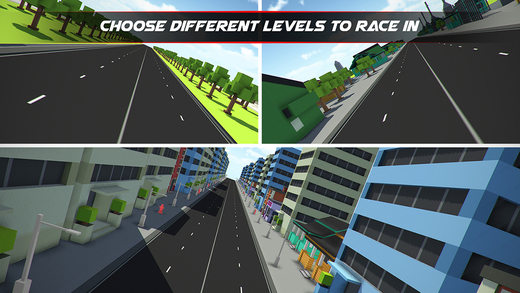 【免費遊戲App】Block Pixel Traffic Racer : High Voltage Endless Highway Racing Combat Free-APP點子