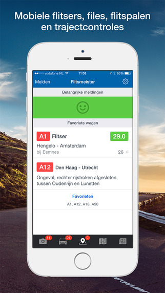 【免費交通運輸App】Flitsmeister - Verkeersinformatie, flitsers, files-APP點子