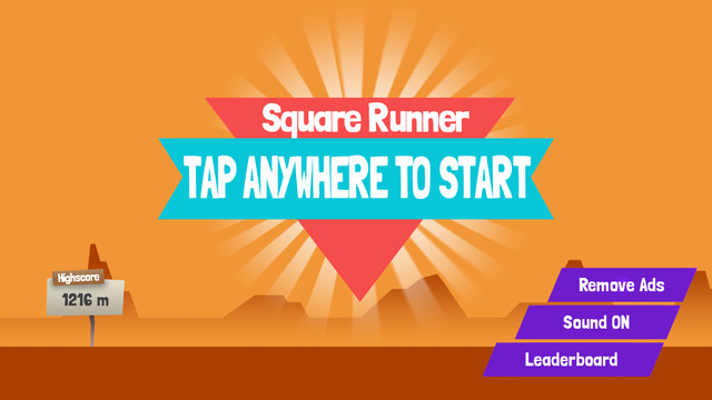 Square Runner - The Game