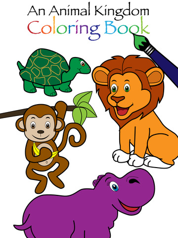 【免費遊戲App】An Animal Kingdom Coloring Book-APP點子