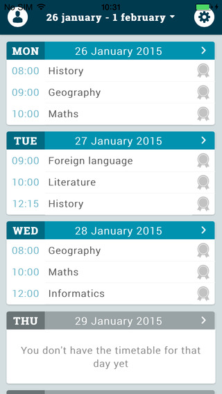 School Timetable - Easy Study Prof