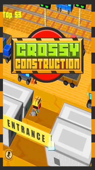 【免費遊戲App】Crossy Construction - Endless Arcade Runner Game-APP點子